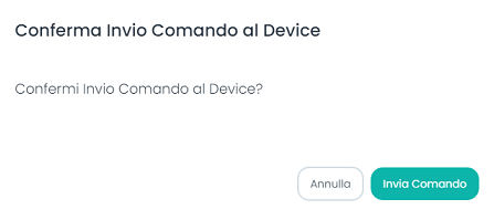 Conferma Invio Comando al Device Milesight VS133