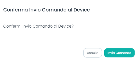 Conferma Invio Comando al Device Milesight UC500