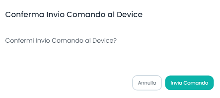 Conferma Invio Comando al Device Milesight VS132