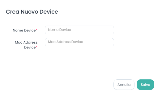 Aggiungi Nuovo Device Modbus