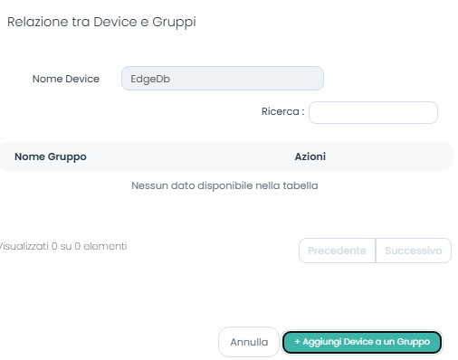 Nuova Relazione Data base Gruppi