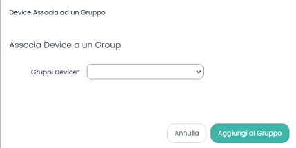 Aggiungi Relazione tra Milesight e Gruppo