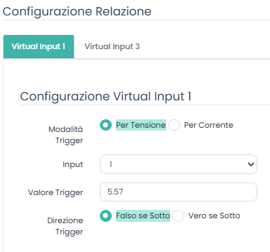 Config Virtual Relazione tra Milesight UC500 ed Entità