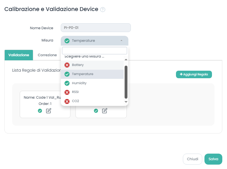 Validazione Milesight